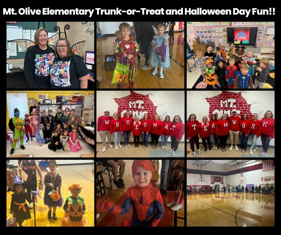 Trunk-or-Treat and Halloween Day