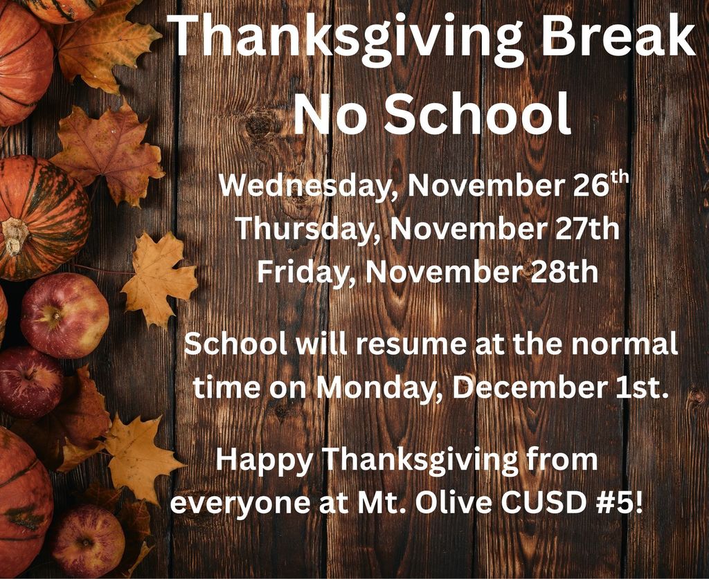Thanksgiving Break