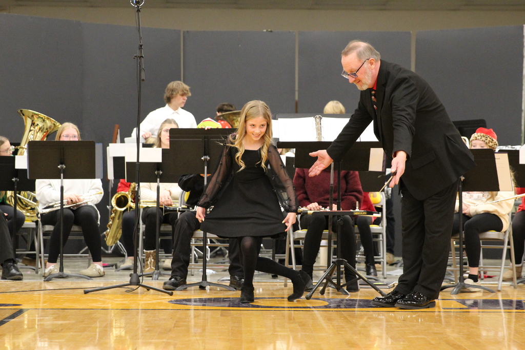 Mr. Dunlap and Aubrey DeVries