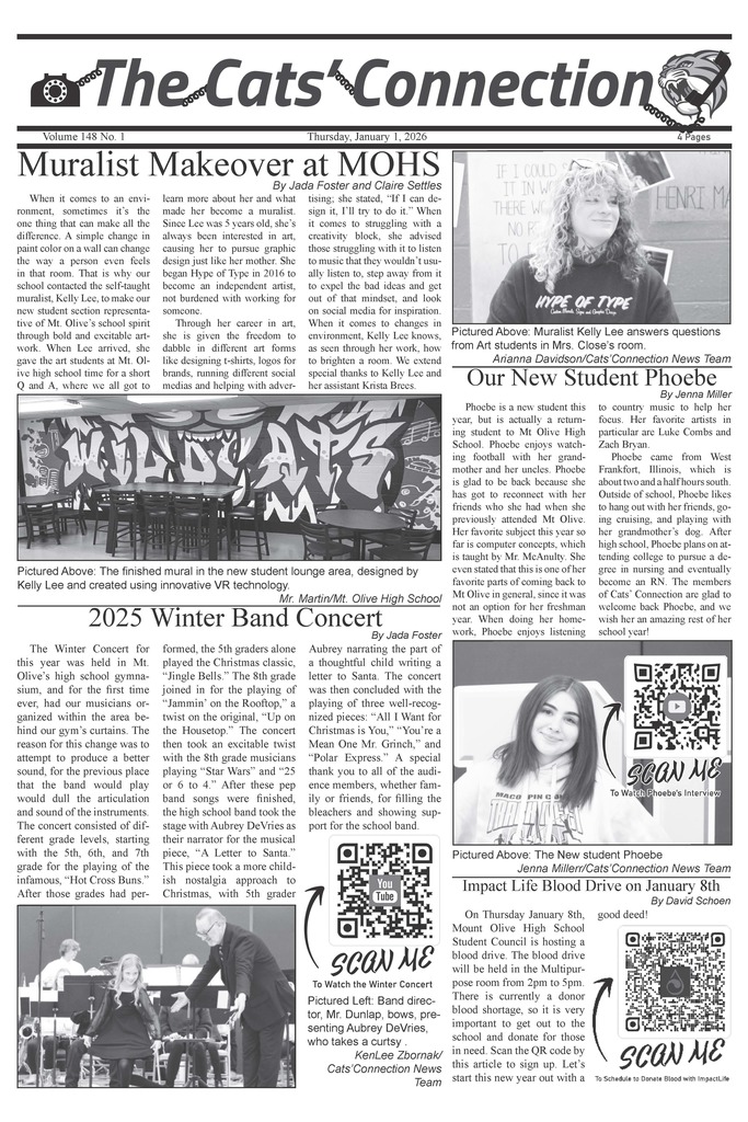 January Cats' Connection