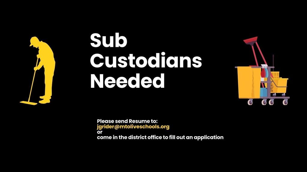 Sub Custodians Needed