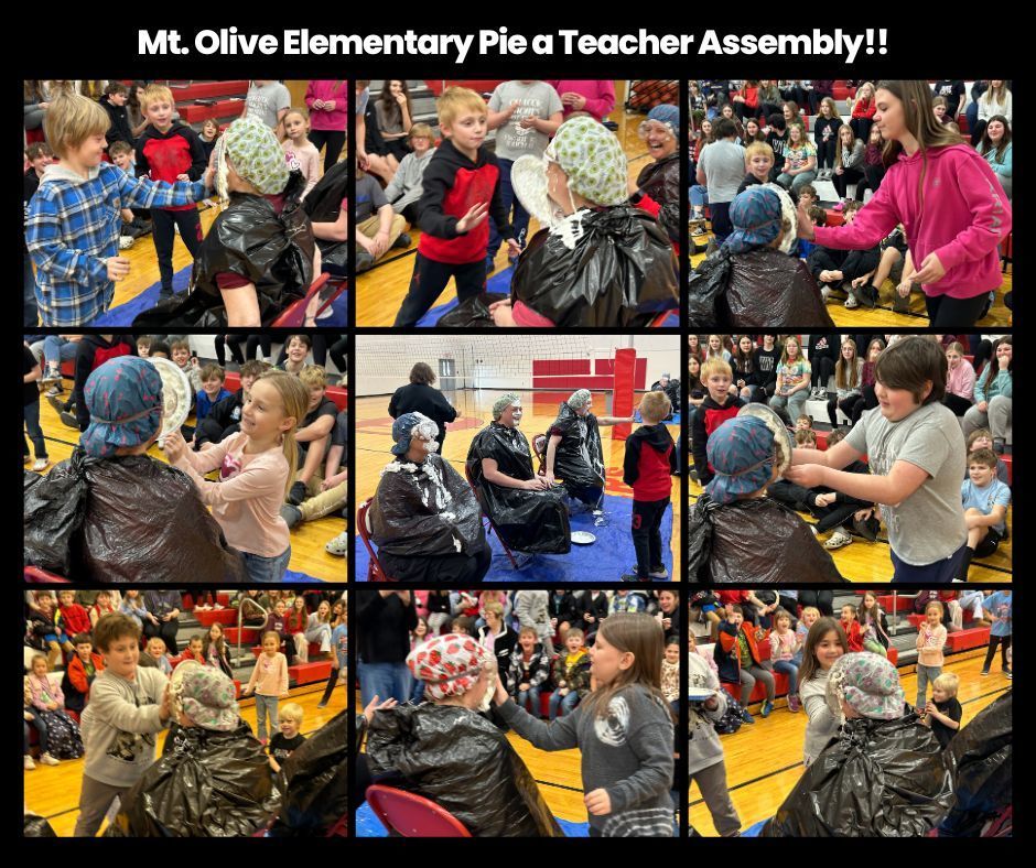 Pie a Teacher Assembly