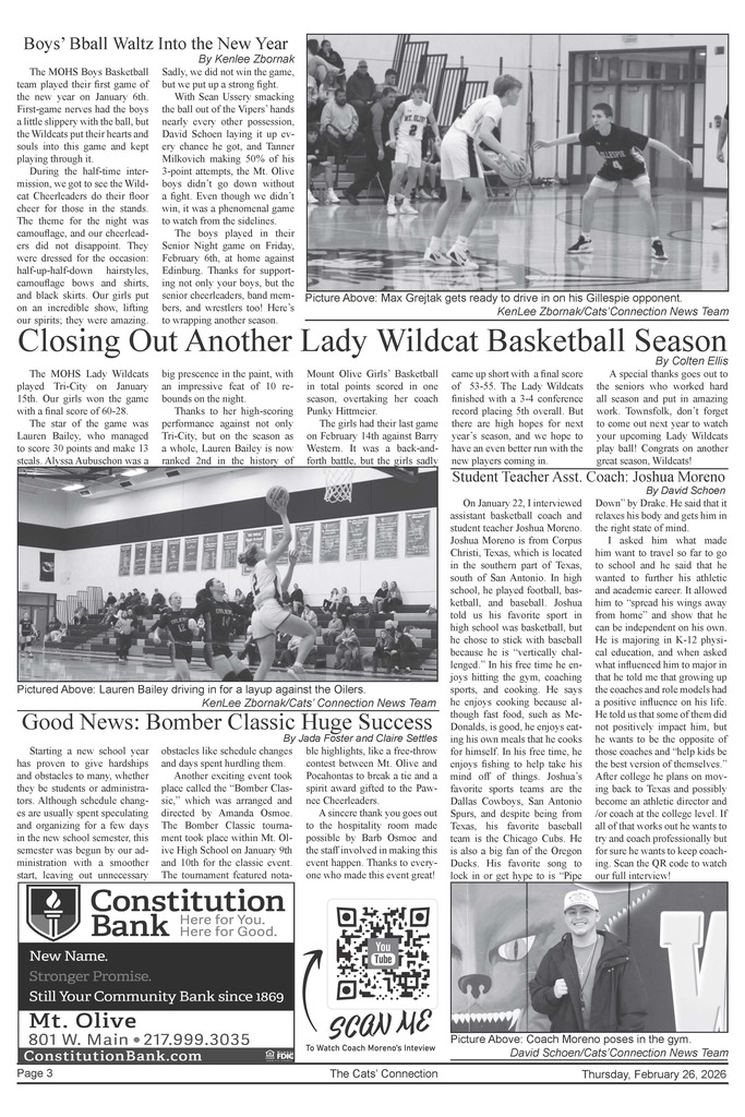 Cats' Connection: February 2026