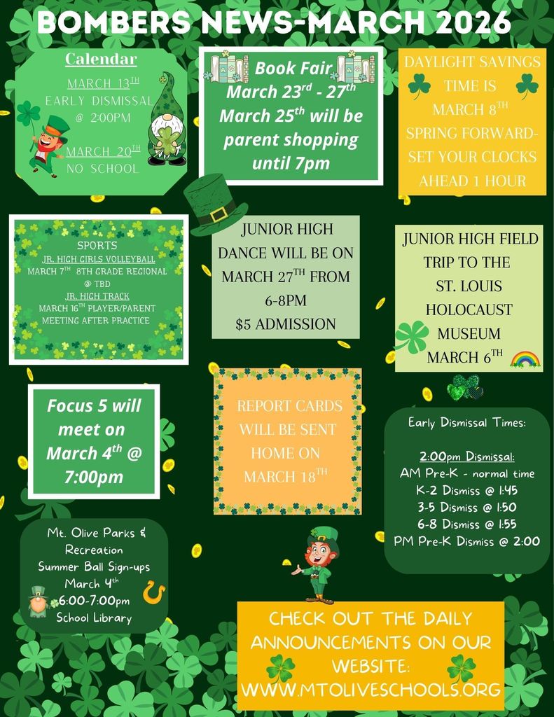 Grade School Newsletter