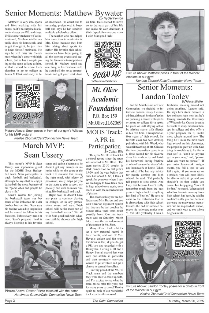 The Cats' Connection - March