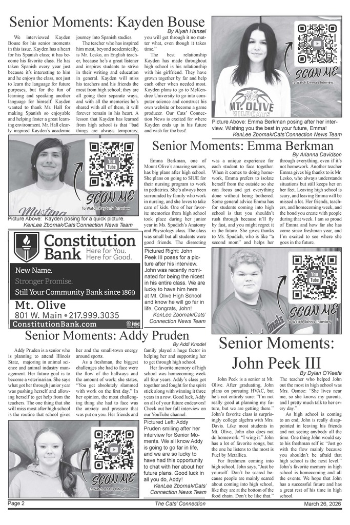 The Cats' Connection - March