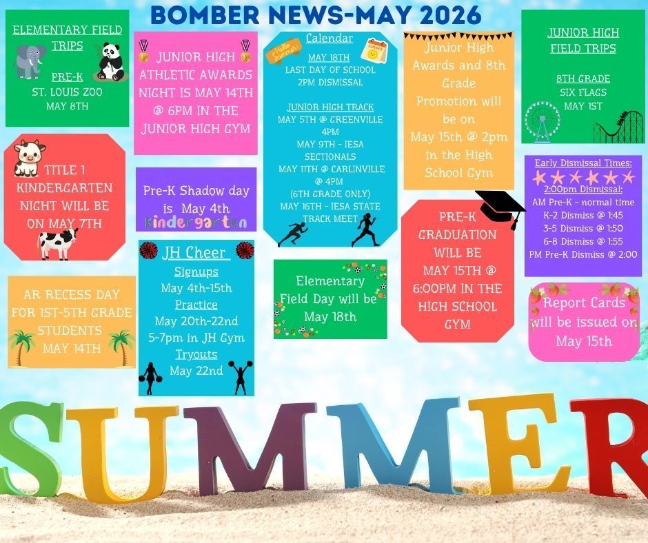 Grade School May Newsletter