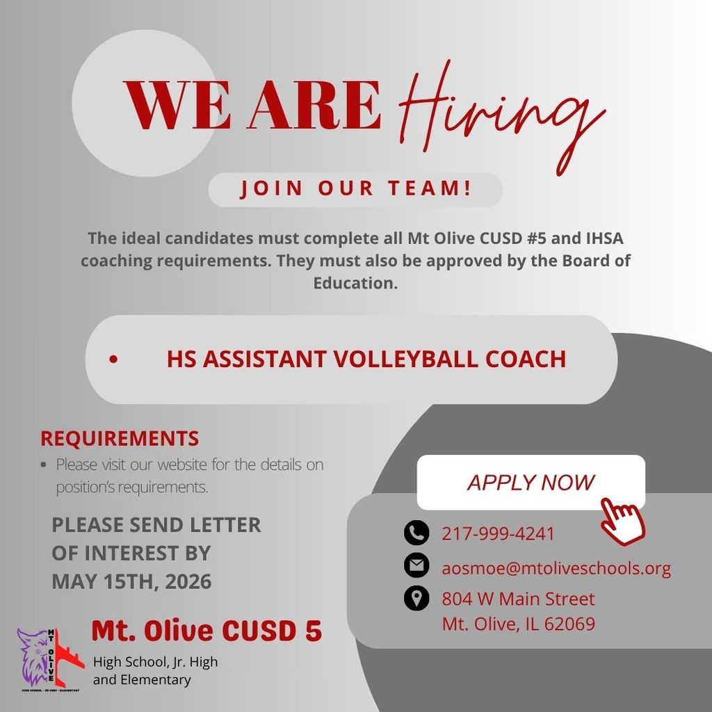 HS Assistant Volleyball Coach