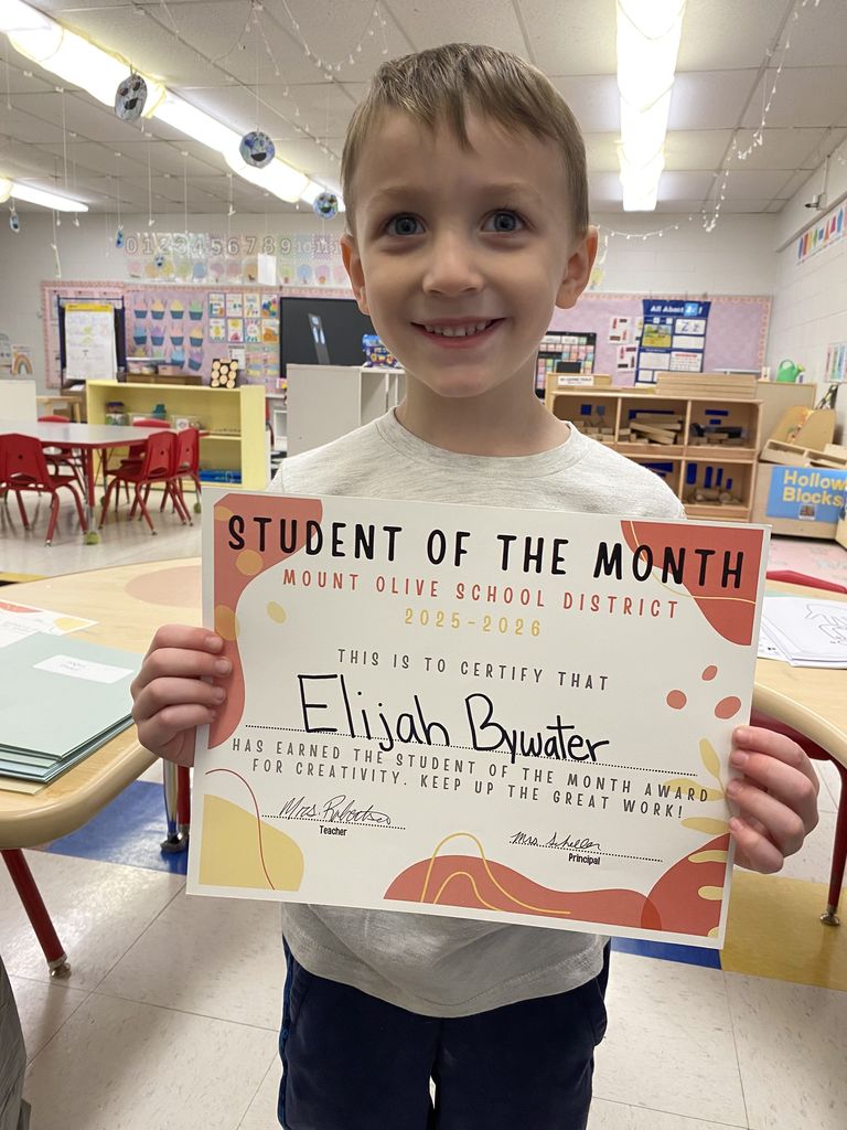 April Students of the Month
