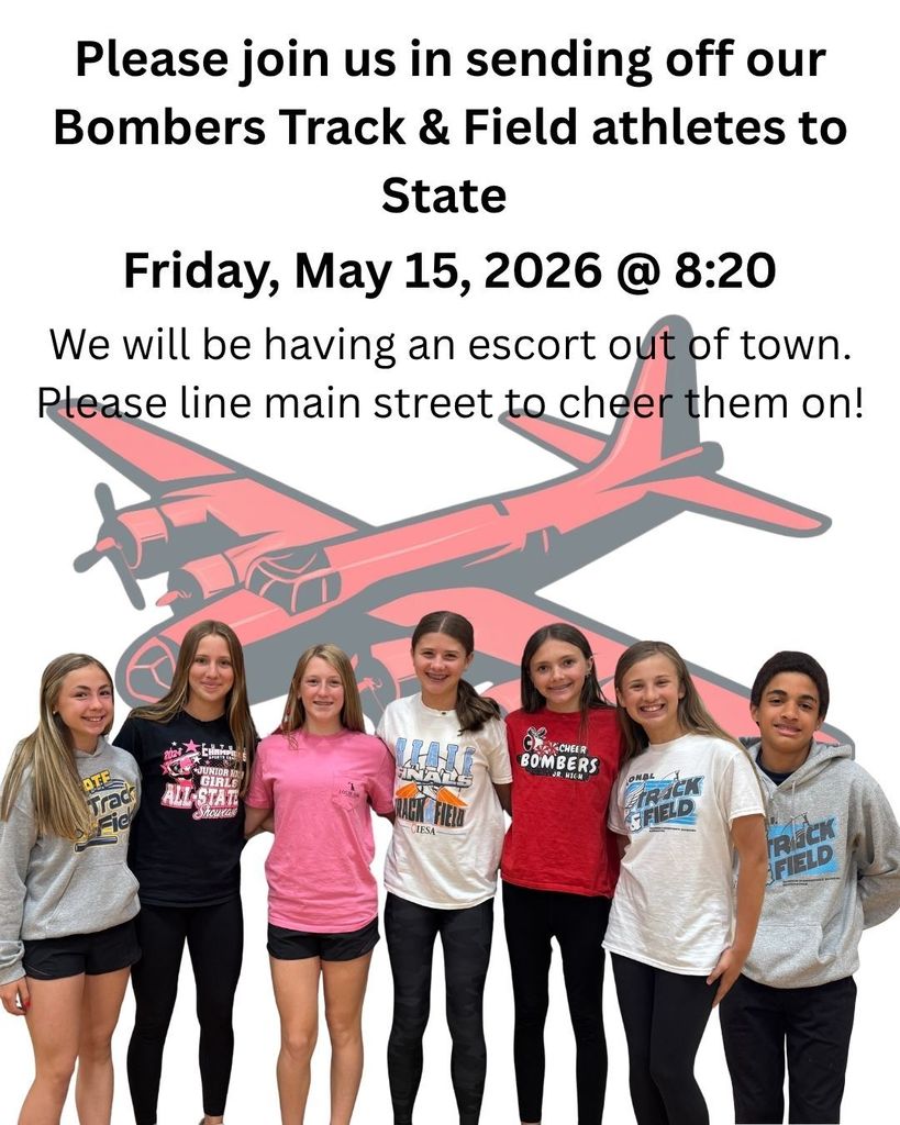 JH Track Send Off