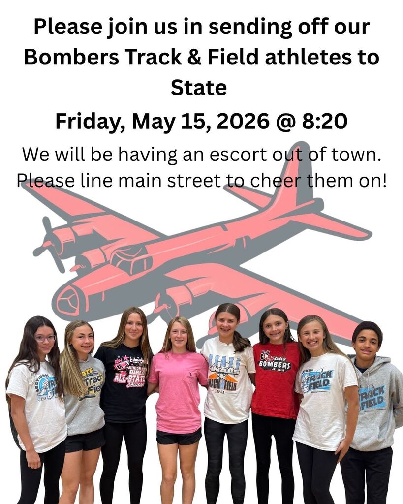 JH Track Send Off