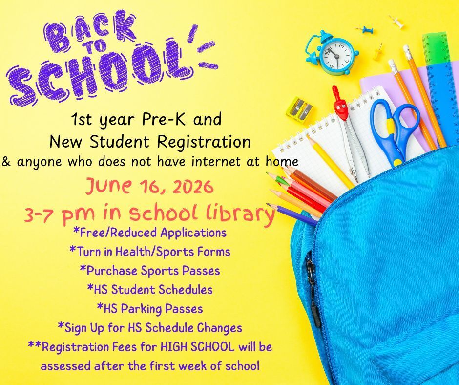 In-person registration