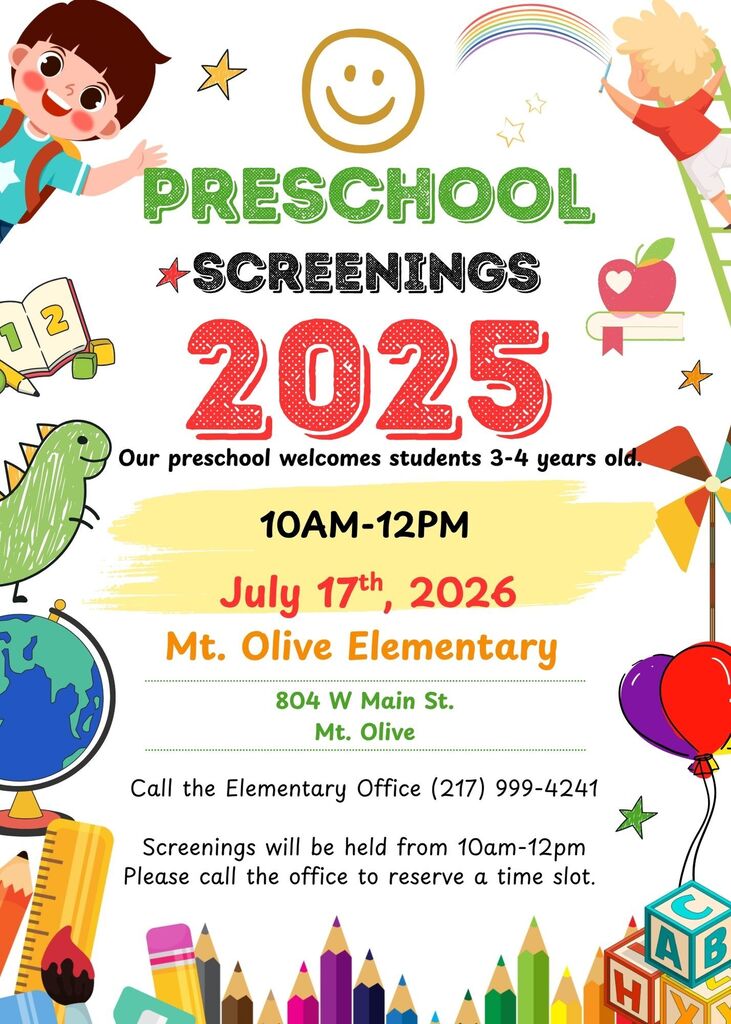 Pre-School Screenings