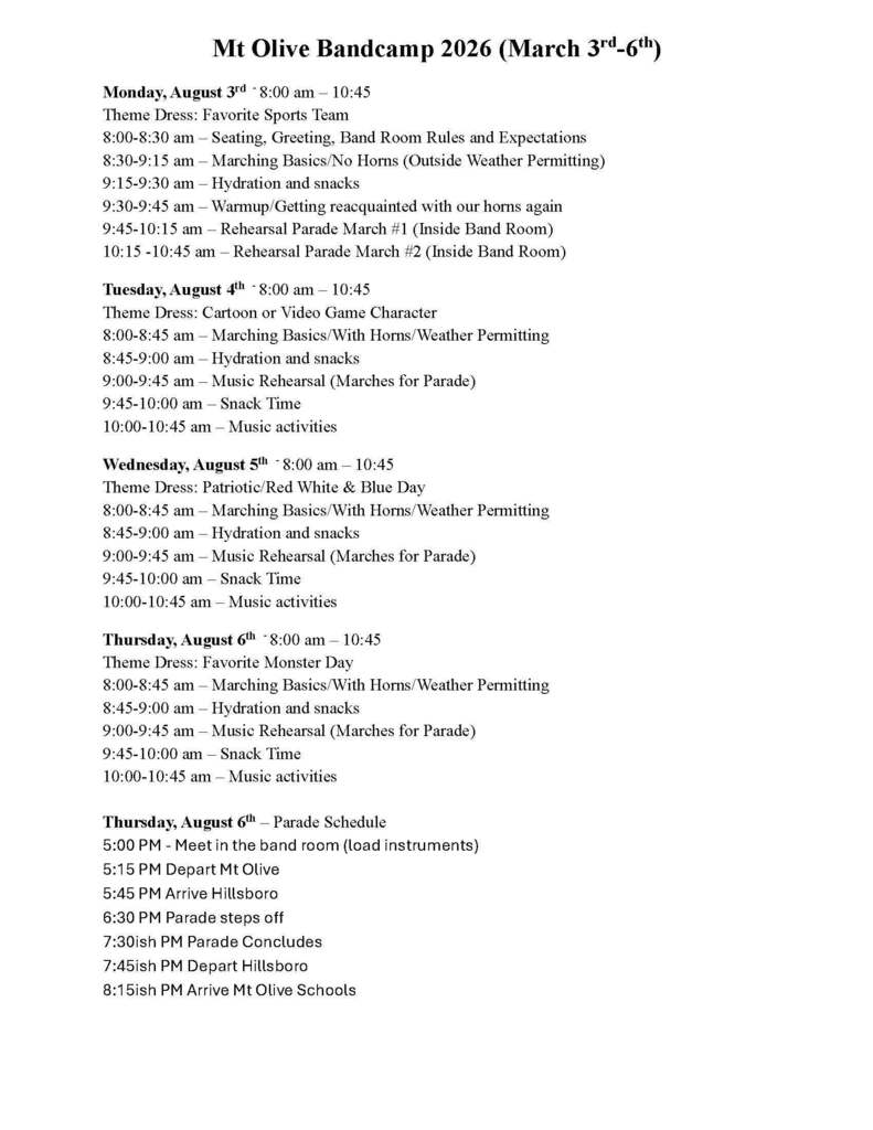 Band Camp