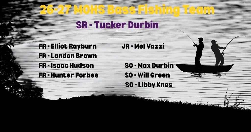 HS Bass Fishing Roster