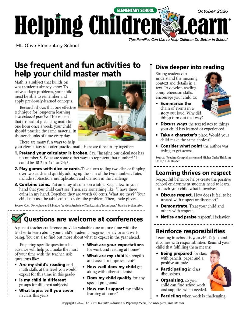 Helping Children Learn