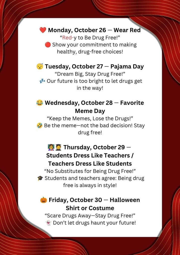 2026 Red Ribbon Week