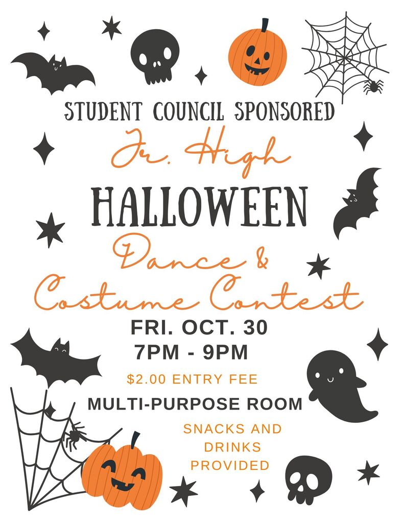 Jr. High Halloween Dance