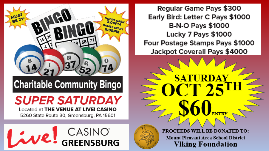 Charitable Community Bingo Ad