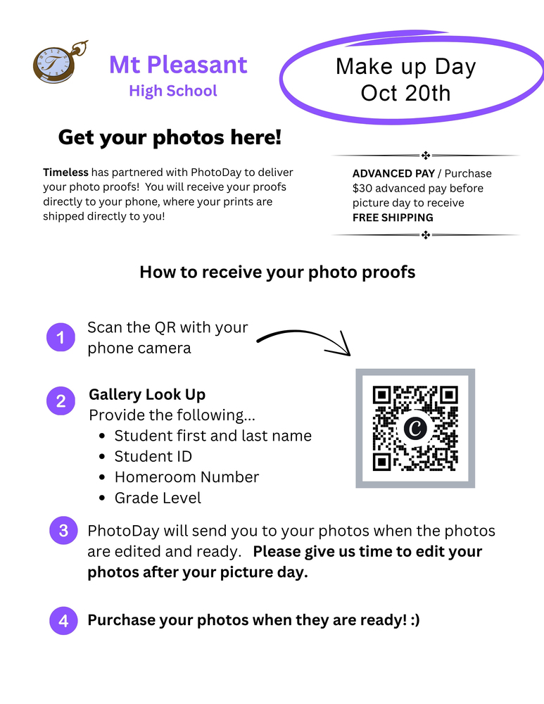 Picture makeup day! 10/20/26