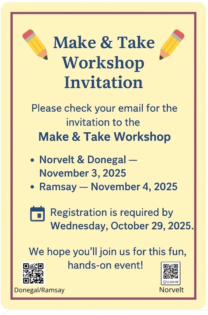 Make and Take Workshop Flyer