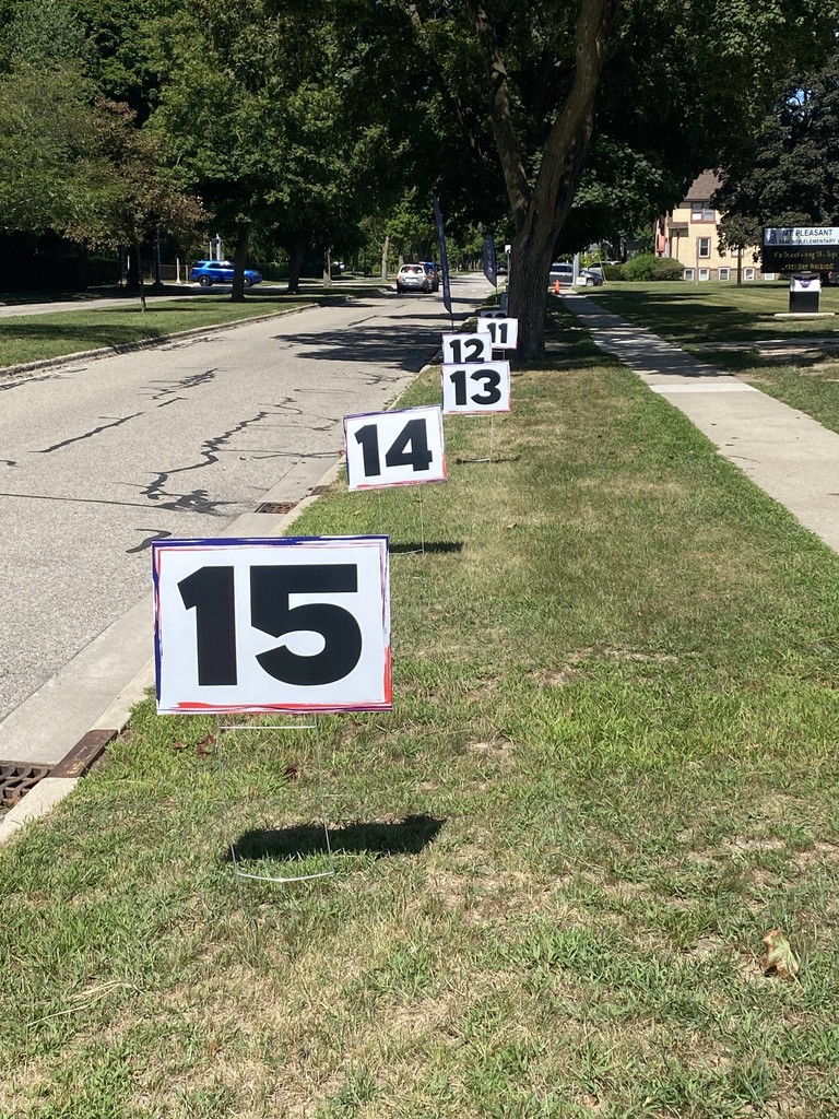 Parent Pick Up Sign