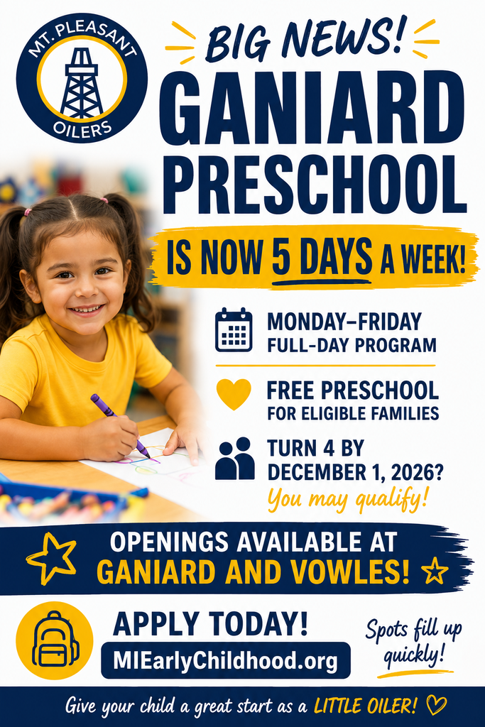 BIG NEWS for MPPS Preschool!