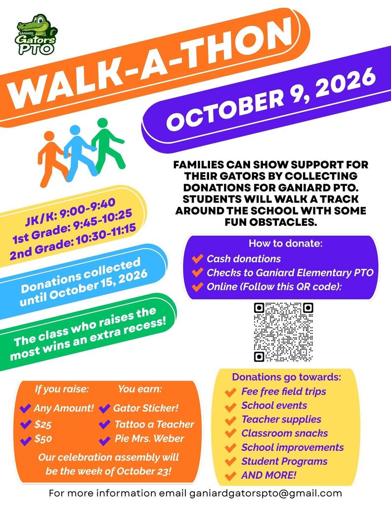 Walk-A-Thon Flyer! 