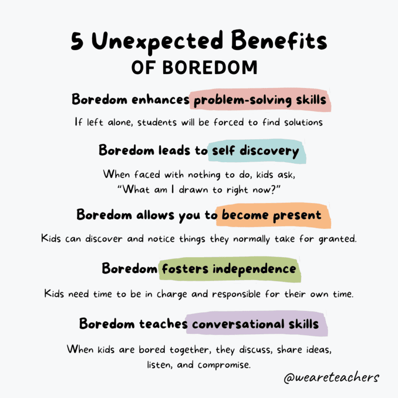 Benefits Of Boredom