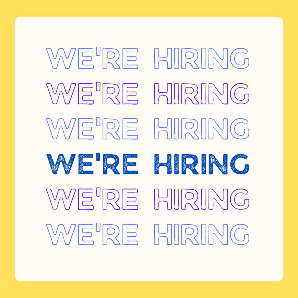 we are hiring