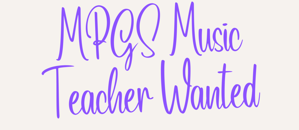 music teacher wanted