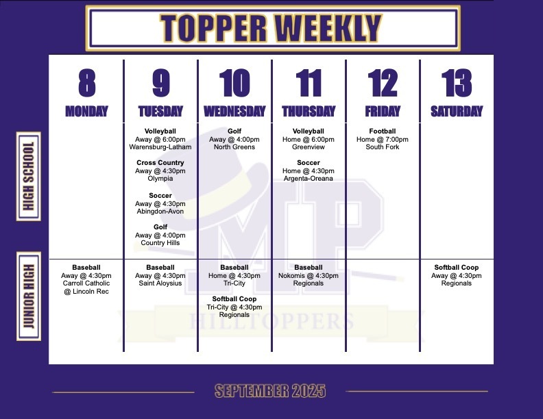 Weekly Events