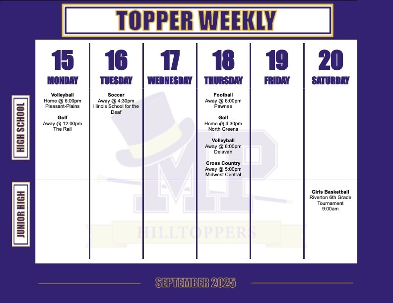 Weekly Events