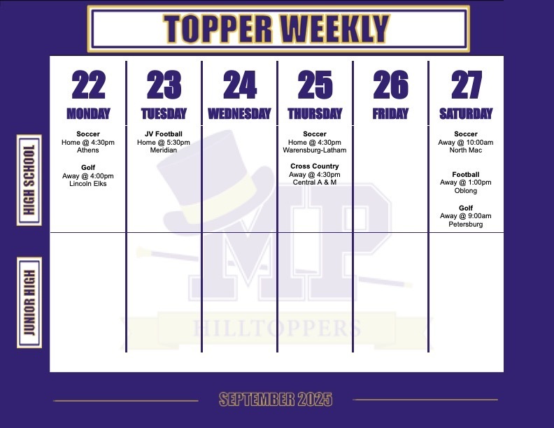 Weekly Events