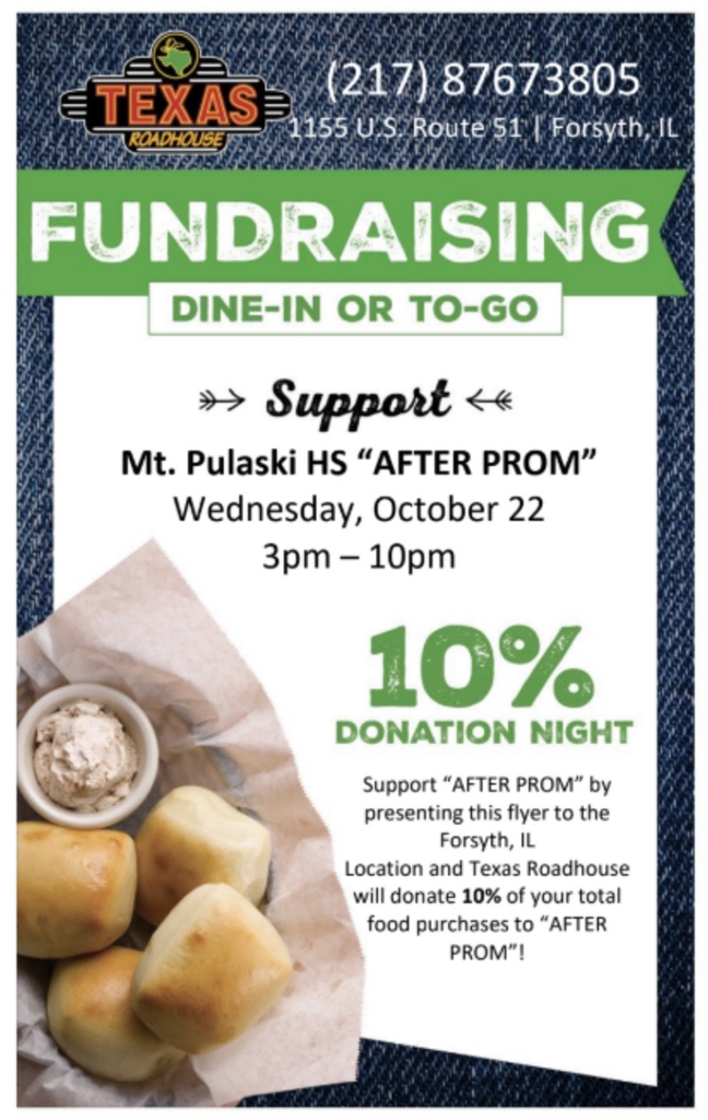 Post Prom Fundraiser 