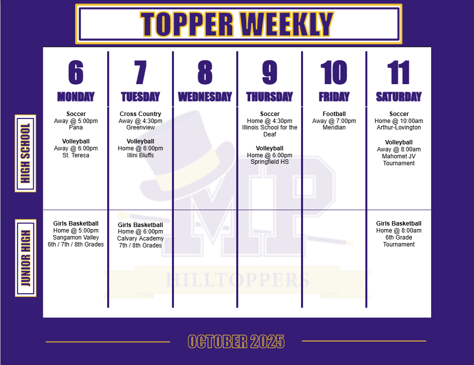 Weekly Events
