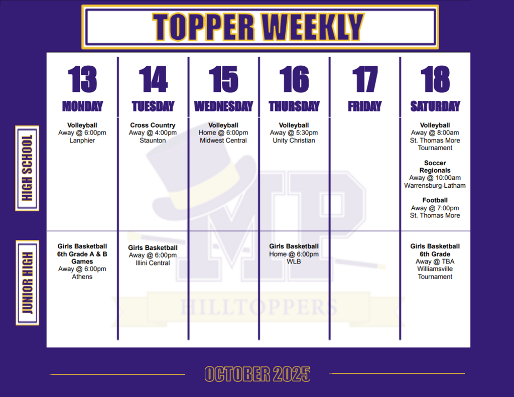 Weekly Events