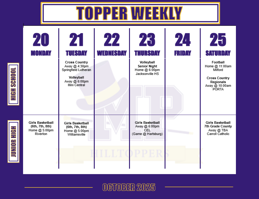 Weekly Events