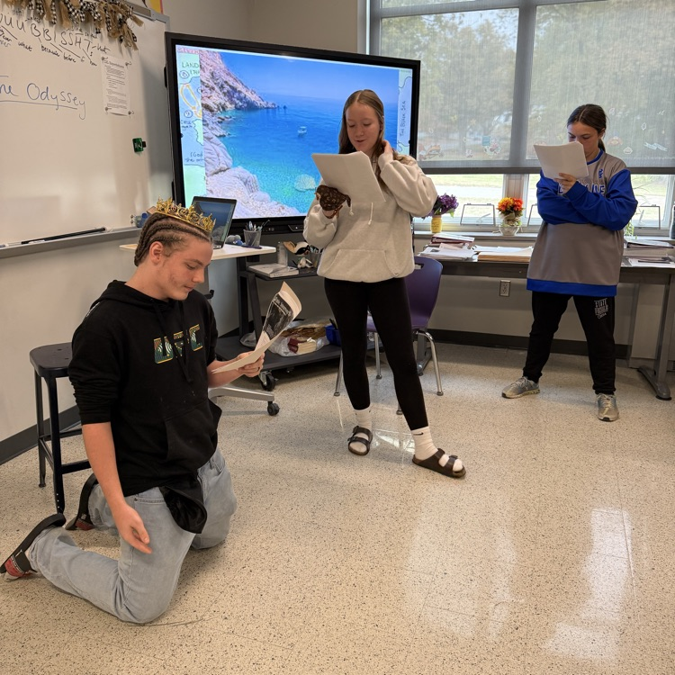 Odysseus, Athena, and the stage Director