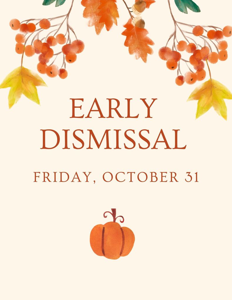 Don't forget that tomorrow the students are being dismissed at 11:30am.