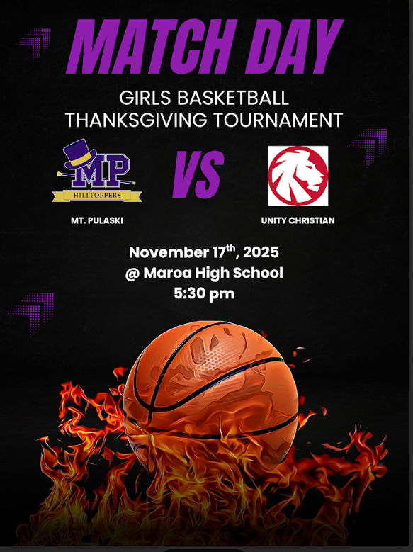 Girls Basketball Game Flyer