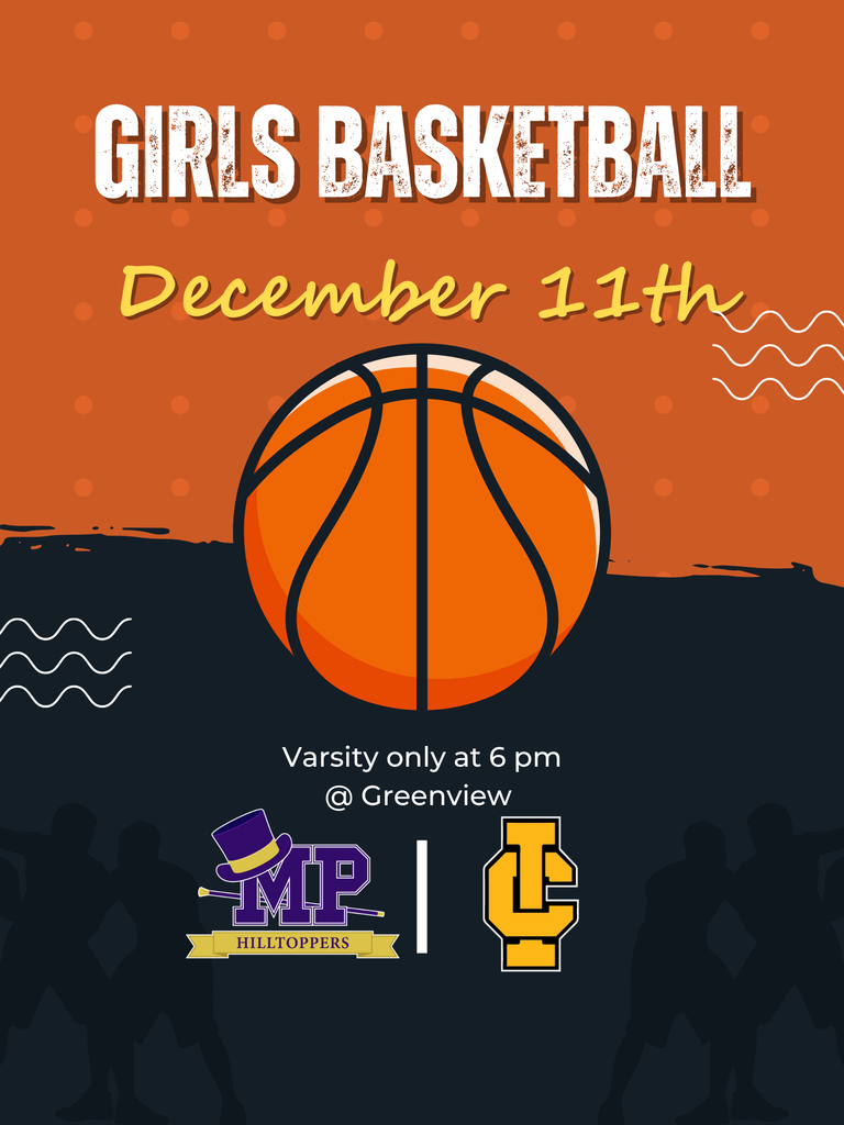 Girls Basketball Game Flyer