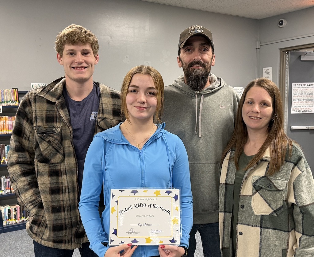 Kya with her parents and friend