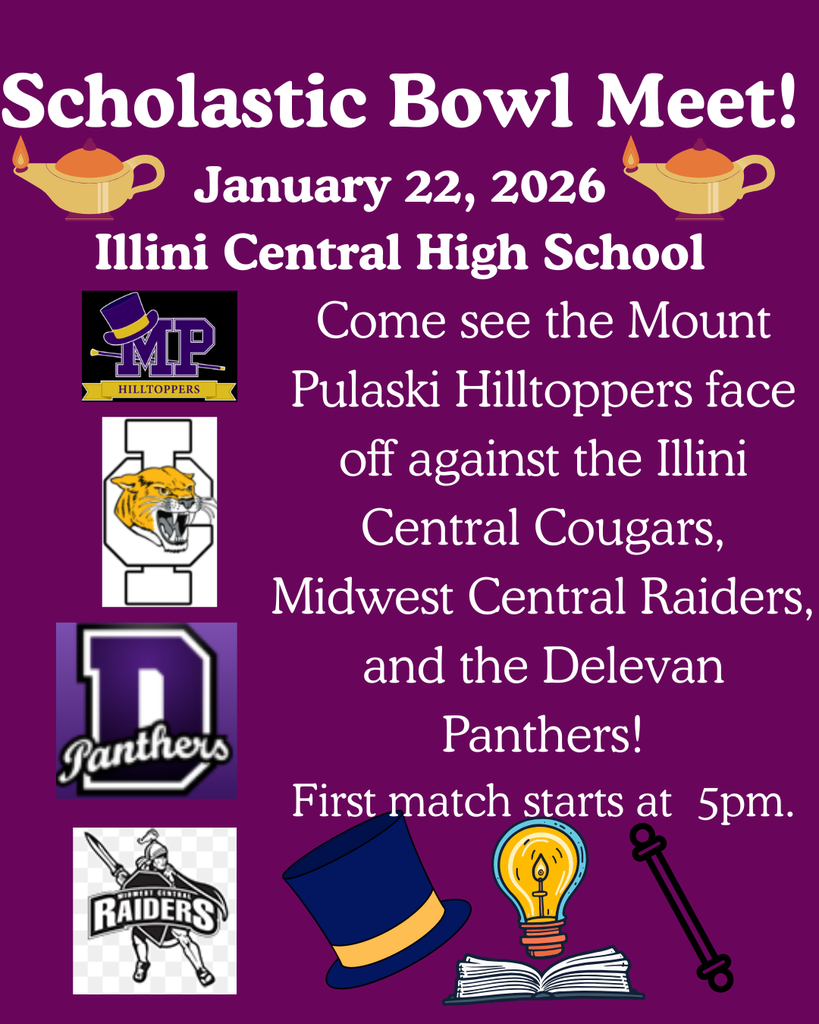 Scholastic Bowl Meet Flyer