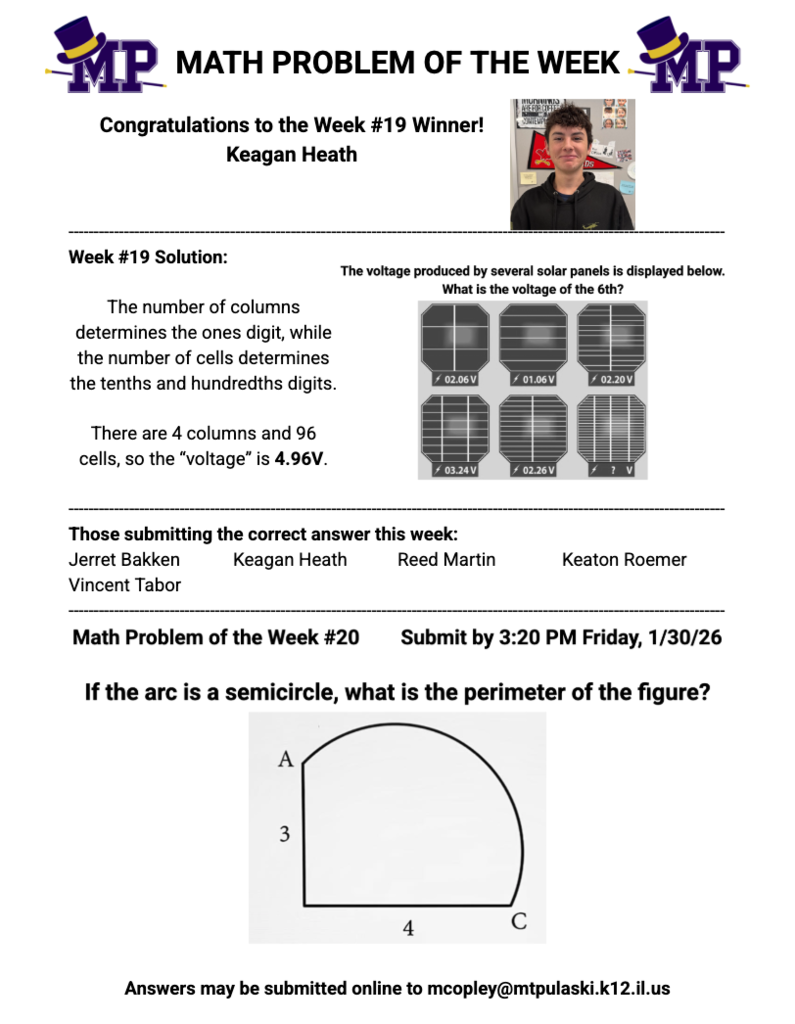 Math Problem of the Week