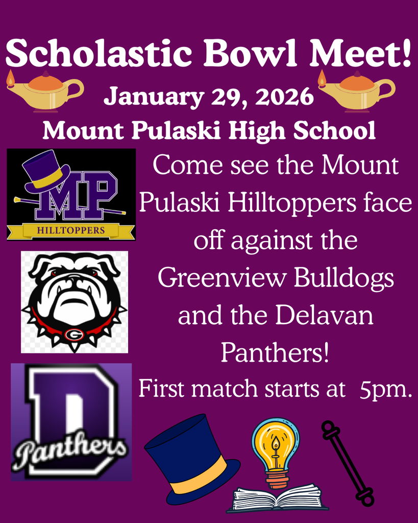 Scholastic Bowl Meet Flyer