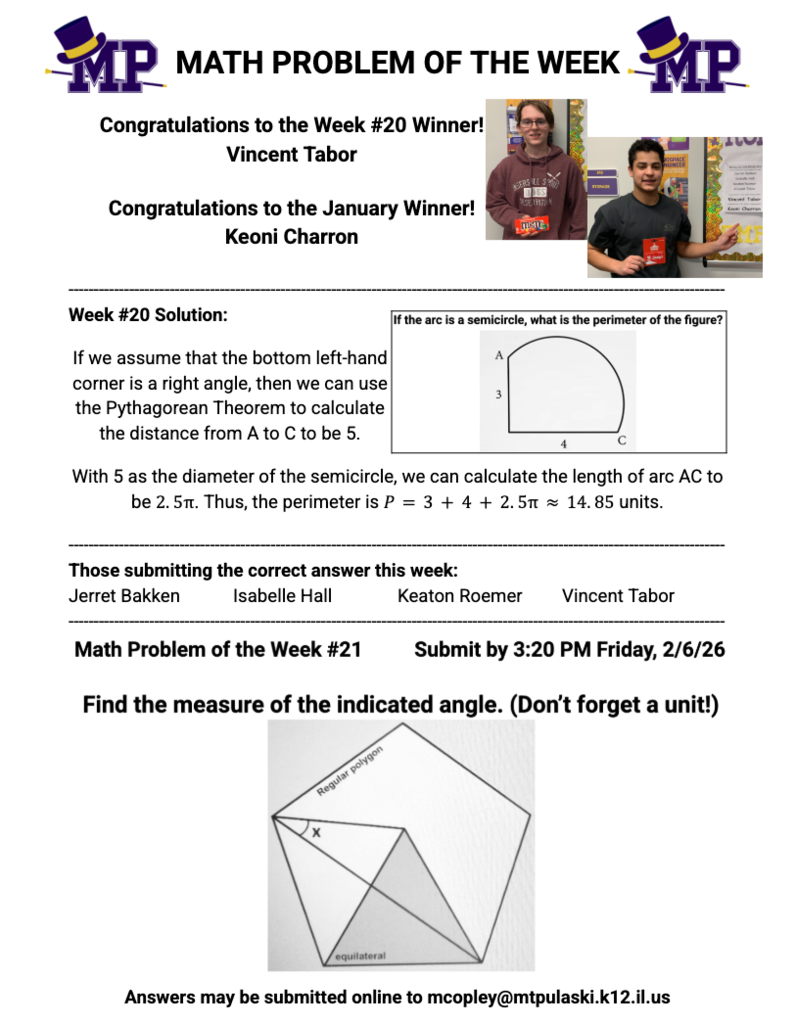 Math Problem of the Week