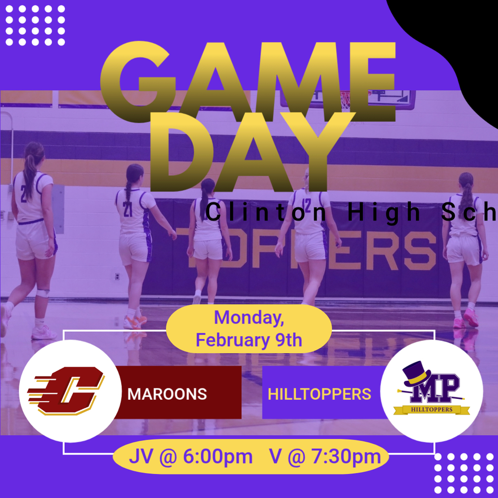 Girls Basketball Game Flyer