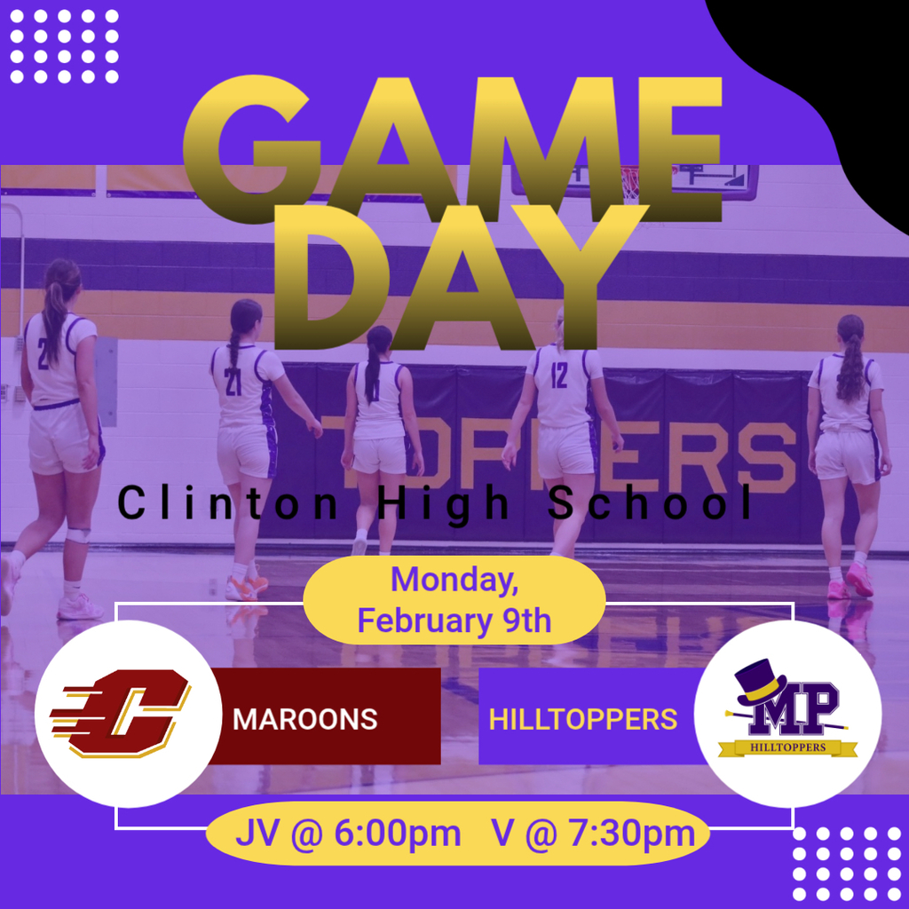 Girls Basketball Game Flyer