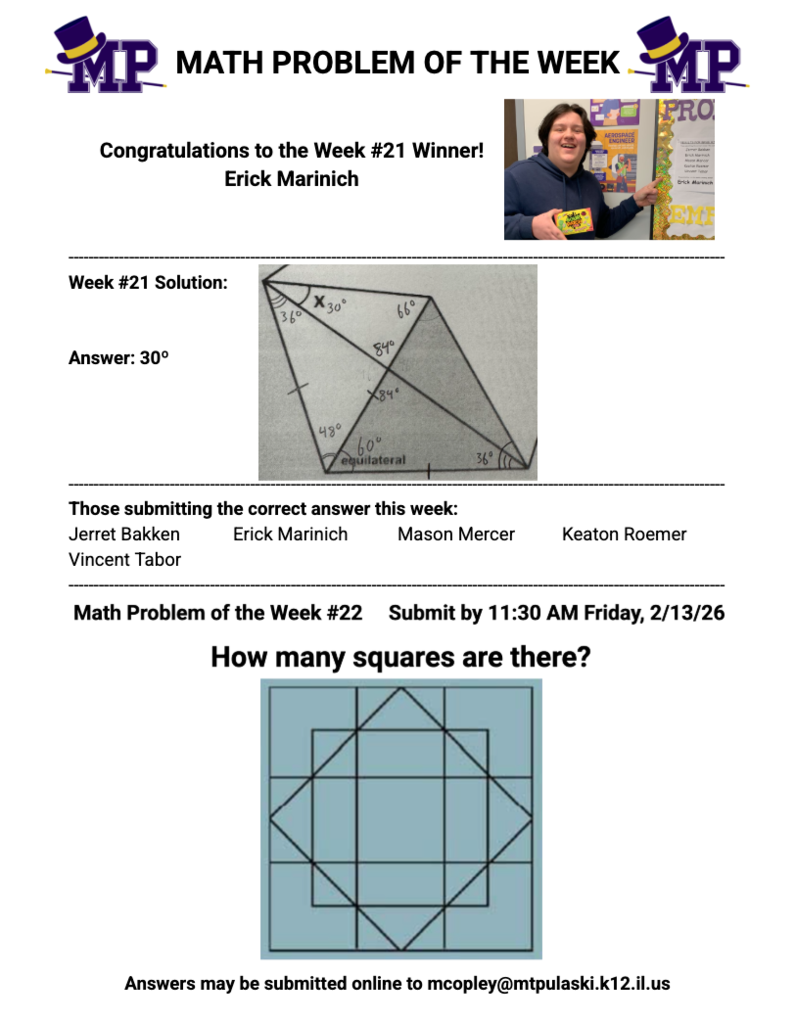 Math Problem of the Week